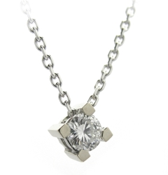 Pendentif diamant solitaire