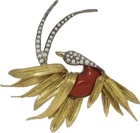 Broche oiseau