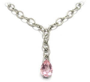 Collier morganite