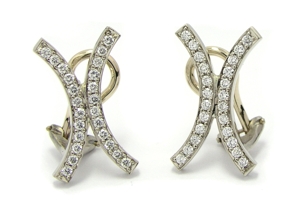 Boucles d'oreilles diamant