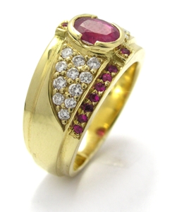 Bague Rubis