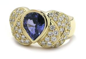 Bague saphir de Ceylan