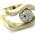 Kugel Diamantring