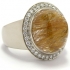 Bonbon Light Rutil Rutil Quarz Ring