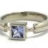 Graugold Tansanit Ring